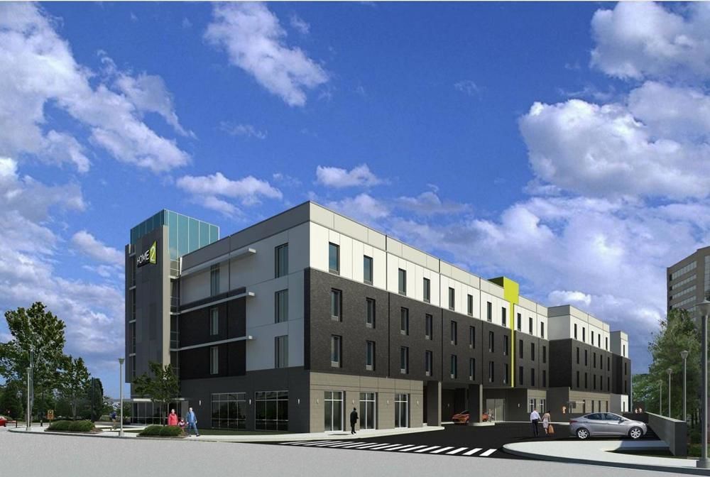 Home2 Suites By Hilton Greenville Downtown Екстер'єр фото